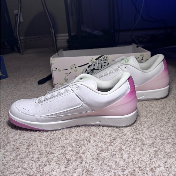 Air Jordan 2 Retro Low Cherry Blossom Men's Size 15 New With Box No Lid - Picture 5 of 10